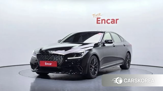 Genesis G80 2018 Черный из Кореи