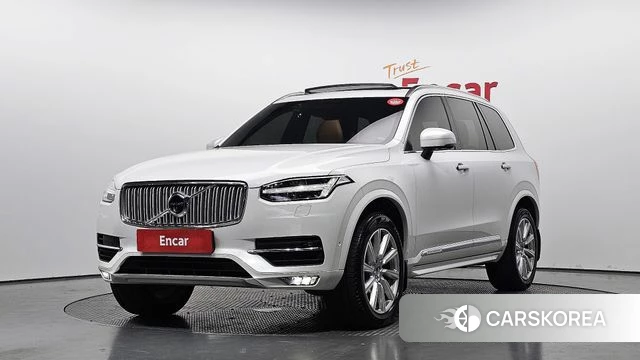 Volvo XC90 second Generation 2018 Белый из Кореи