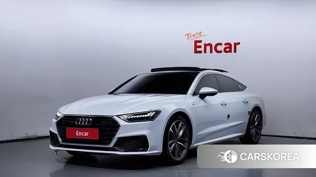 Audi A7 (4K) 2020 Белый из Кореи