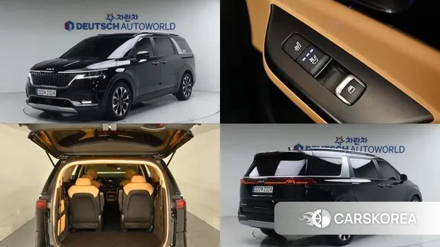 Kia Carnival 4th generation 2021 Черный из Кореи