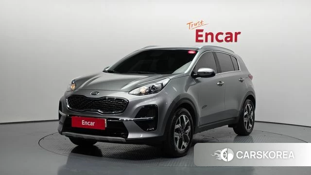 Kia Sportage The Bold 2021 Серебристо-серый из Кореи
