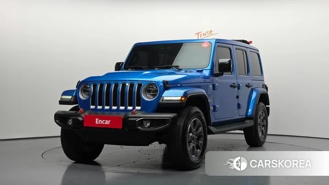 Jeep Wrangler (JL) 2022 Синий из Кореи