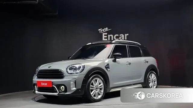 Mini Cooper Countryman 2020 Серебристо-серый из Кореи