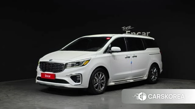 Kia The New Carnival 2018 Белый из Кореи