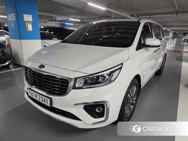 Kia The New Carnival 2019 Белый из Кореи