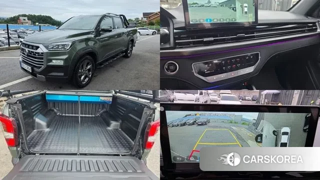 Ssangyong The New Rexton Sports Cannes 2024 Темно-зеленый из Кореи