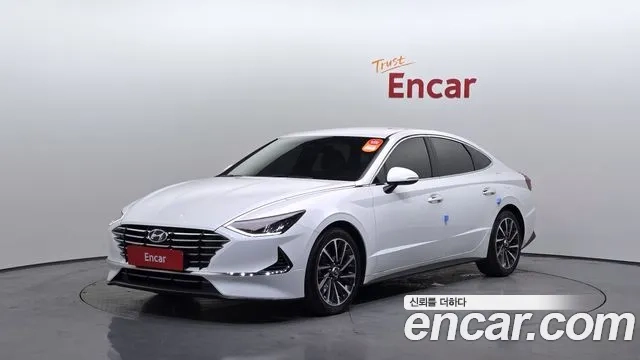 Hyundai Sonata (DN8) 2019 Белый из Кореи