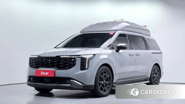 Kia The New Carnival 4th Generation 2024 Серый из Кореи