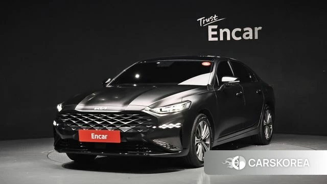 Kia K8 Hybrid 2022 Черный из Кореи