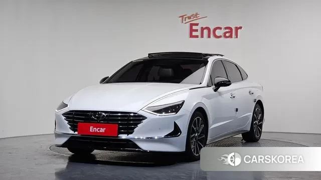 Hyundai Sonata (DN8) 2019 Белый из Кореи