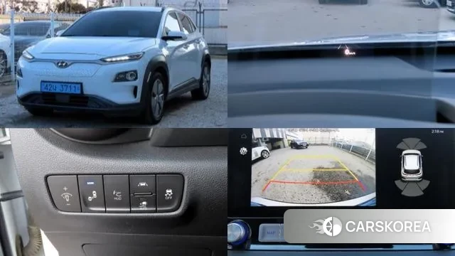 Hyundai Kona Electric 2020 Белый из Кореи