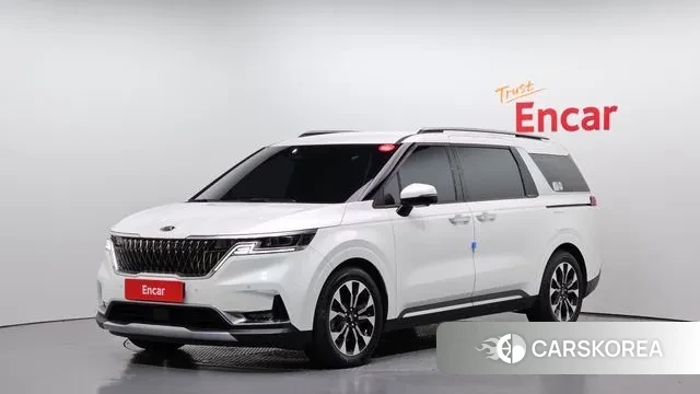 Kia Carnival 4th generation 2020 Белый из Кореи