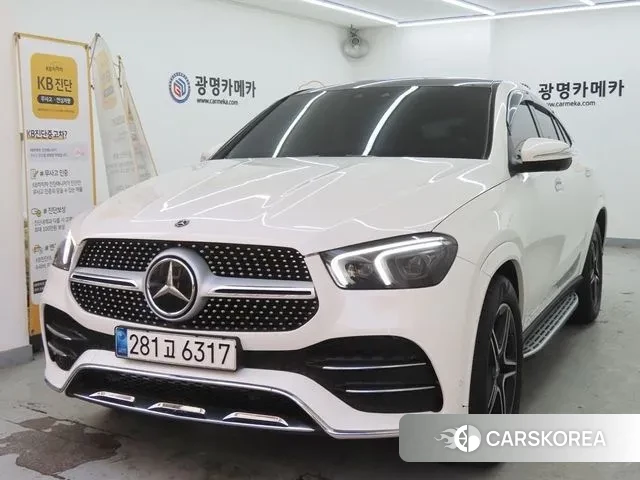 Mercedes-Benz GLE-Class W167 2021 Белый из Кореи