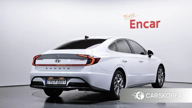 Hyundai Sonata (DN8) 2023 Белый из Кореи
