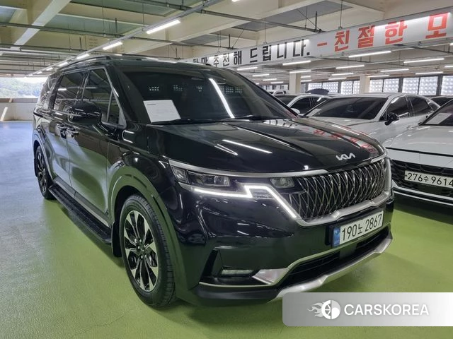 Kia Carnival 4th generation 2023 Черный из Кореи