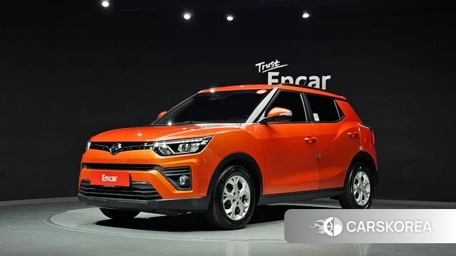 Ssangyong Berry New Tivoli 2021 Оранжевый из Кореи
