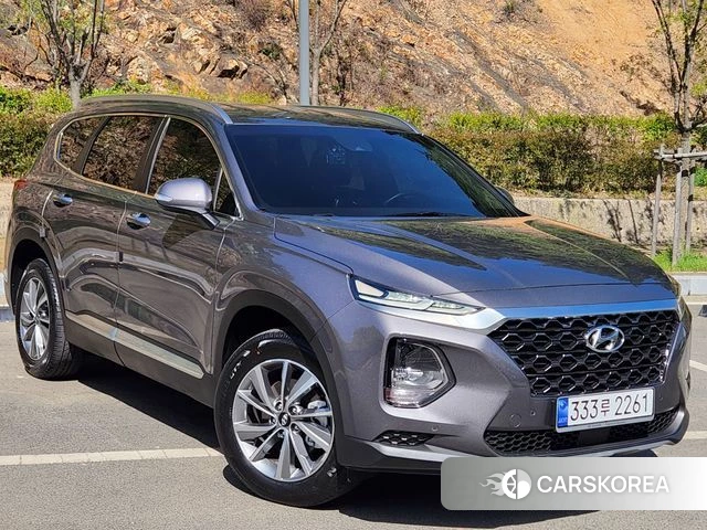 Hyundai Santa Fe TM 2020 Серый из Кореи