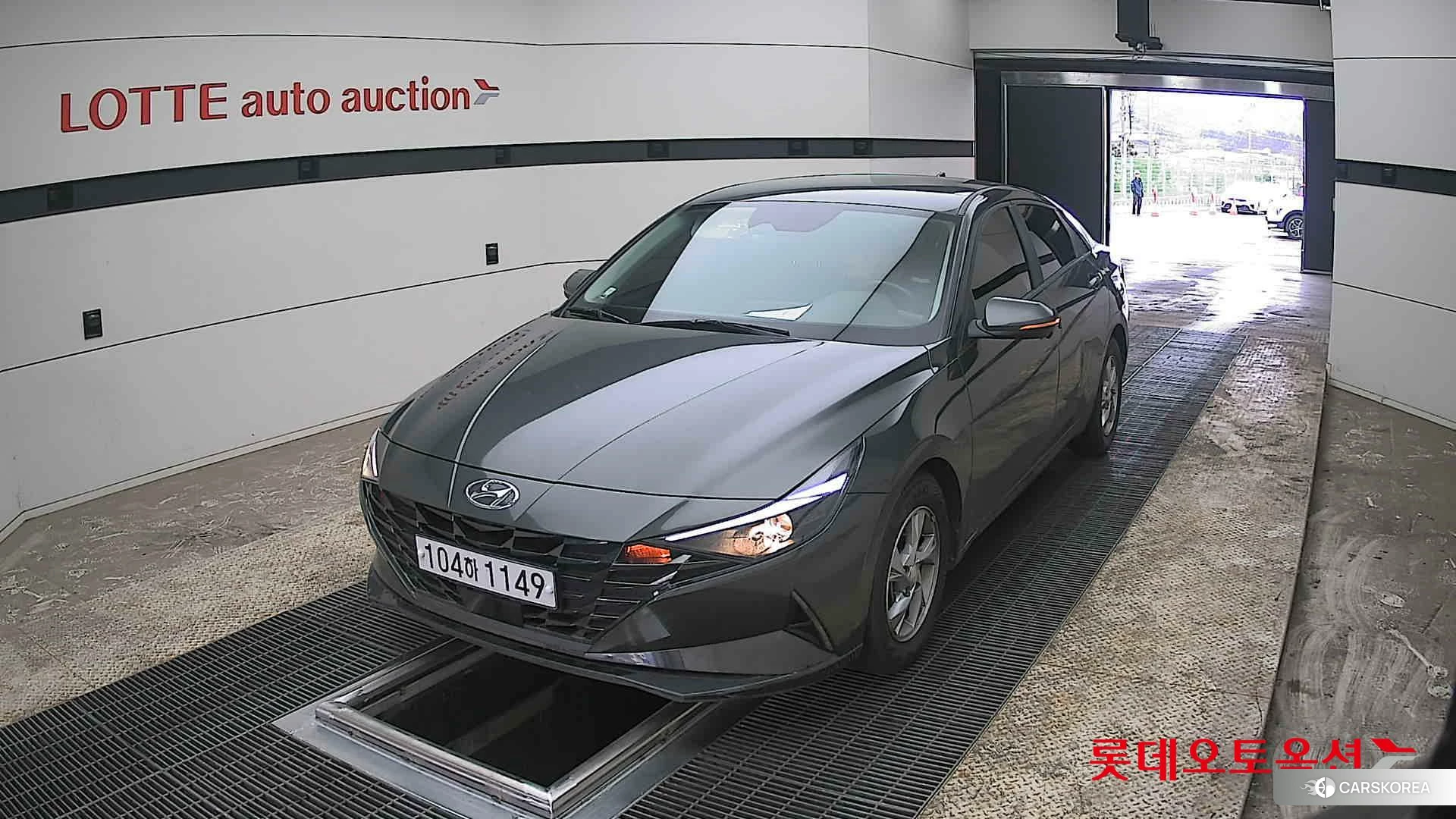 Hyundai Avante 2021 Amazon Gray из Кореи