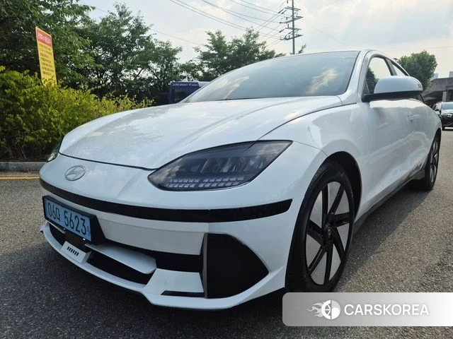Hyundai Ionic 6 2024 Белый из Кореи