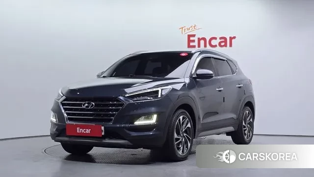 Hyundai All New Tucson 2019 Синий из Кореи