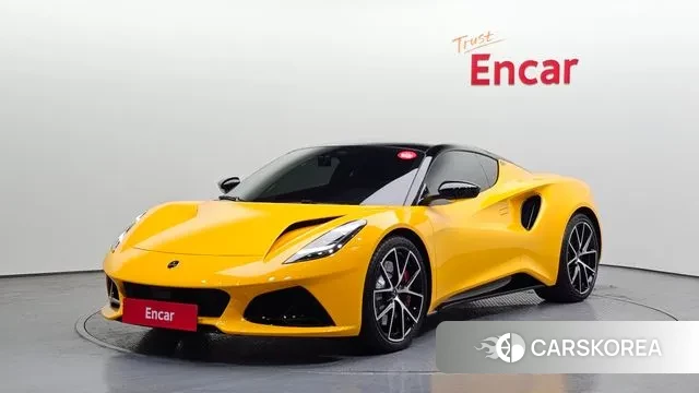 Lotus Emira 2025 Желтый из Кореи