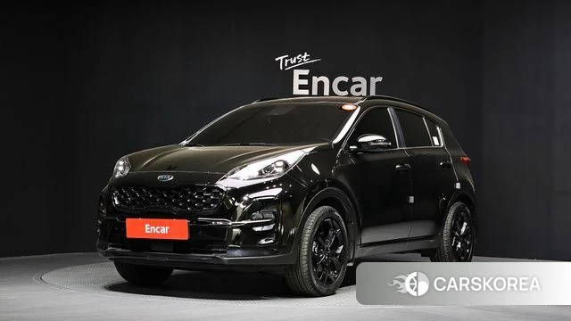 Kia Sportage The Bold 2021 Черный из Кореи