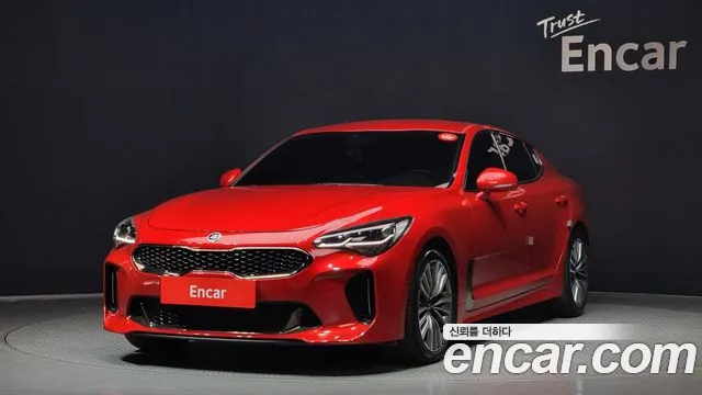 Kia Stinger 2018 Красный из Кореи