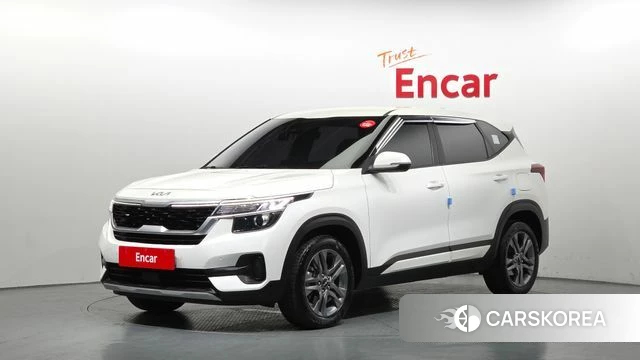 Kia Seltos 2022 Белый из Кореи
