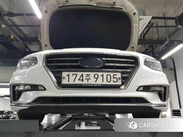Hyundai Grandeur IG 2018 Белый из Кореи