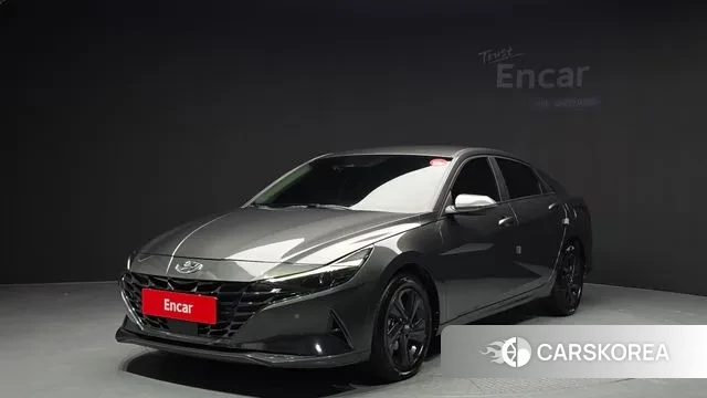 Hyundai Avante (CN7) 2023 Серый из Кореи