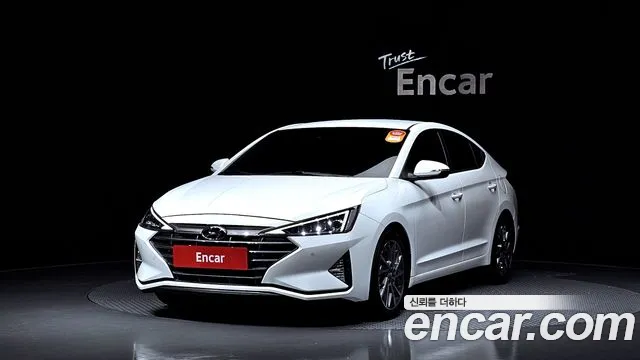 Hyundai The New Avante AD 2019 Белый из Кореи