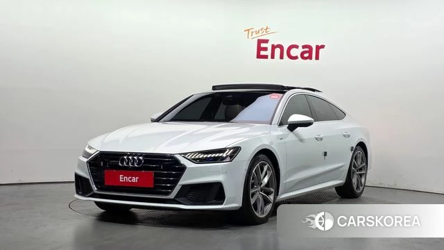 Audi A7 (4K) 2020 Белый из Кореи