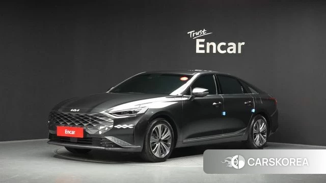 Kia K8 Hybrid 2024 Серый из Кореи