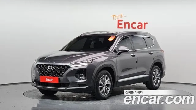 Hyundai Santa Fe TM 2019 Серый из Кореи