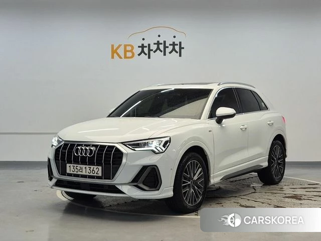 Audi Q3 (F3) 2022 Белый из Кореи