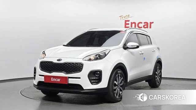 Kia Sportage 4th Generation 2018 Белый из Кореи