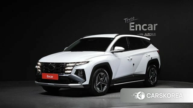 Hyundai The New Tucson Hybrid (NX4) 2025 Белый из Кореи