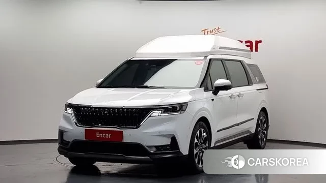 Kia Carnival 4th generation 2023 Белый из Кореи