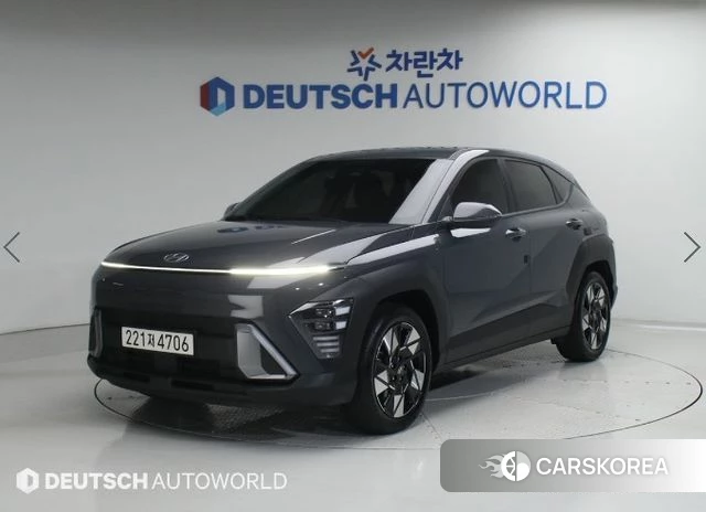 Hyundai Kona Hybrid (SX2) 2023 Серый из Кореи