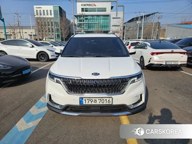 Kia Carnival 4th generation 2021 Белый из Кореи
