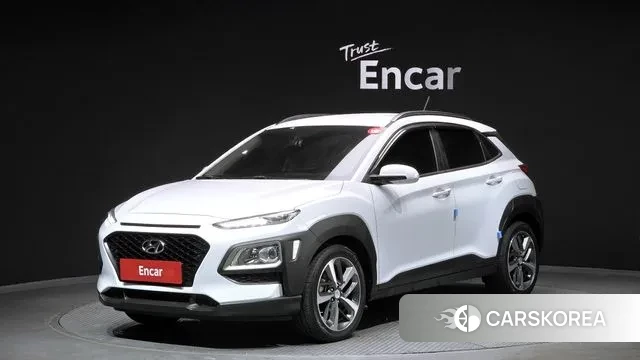 Hyundai Kona 2018 Белый из Кореи