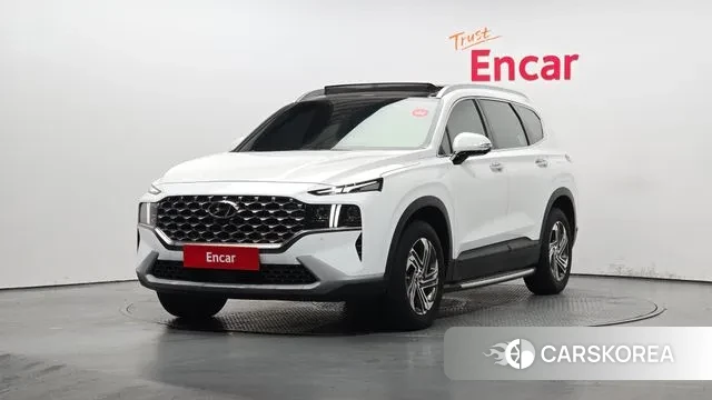 Hyundai The New Santa Fe 2022 Белый из Кореи