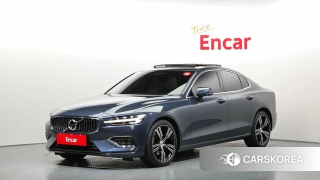 Volvo S60 3rd generation 2021 Синий из Кореи