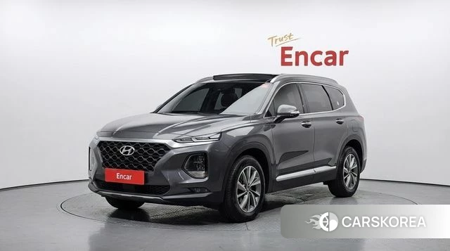 Hyundai Santa Fe TM 2019 Серый из Кореи