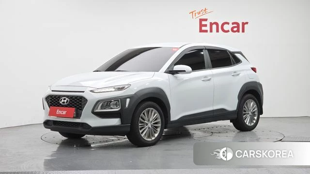 Hyundai Kona 2019 Белый из Кореи