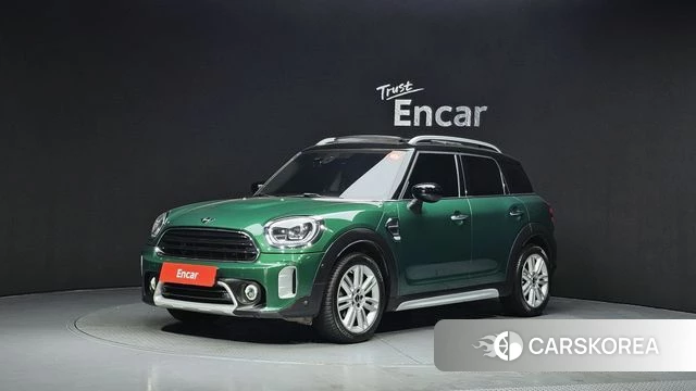 Mini Cooper Countryman 2022 Зеленый из Кореи
