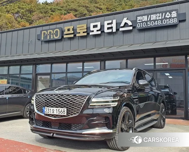 Genesis GV80 2023 Черный из Кореи