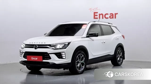 Ssangyong Beautiful Korando 2019 Белый из Кореи
