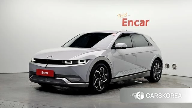 Hyundai Ionic 5 2021 Серебристо-серый из Кореи