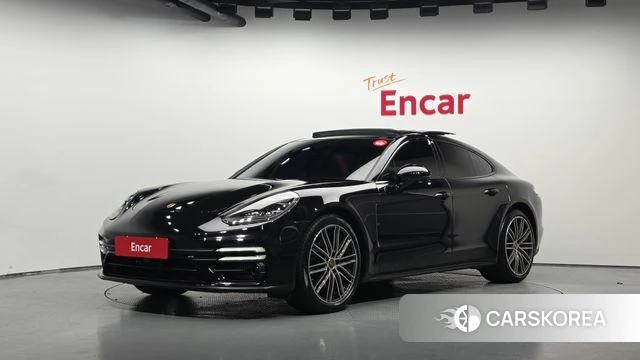 Porsche Panamera (971) 2022 Черный из Кореи